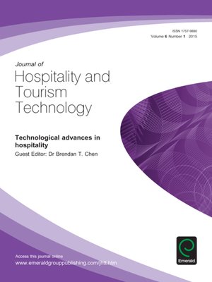 cover image of Journal of Hospitality and Tourism Technology, Volume 6, Issue 1